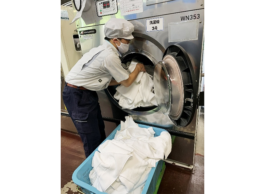 ②洗濯物の出し入れ